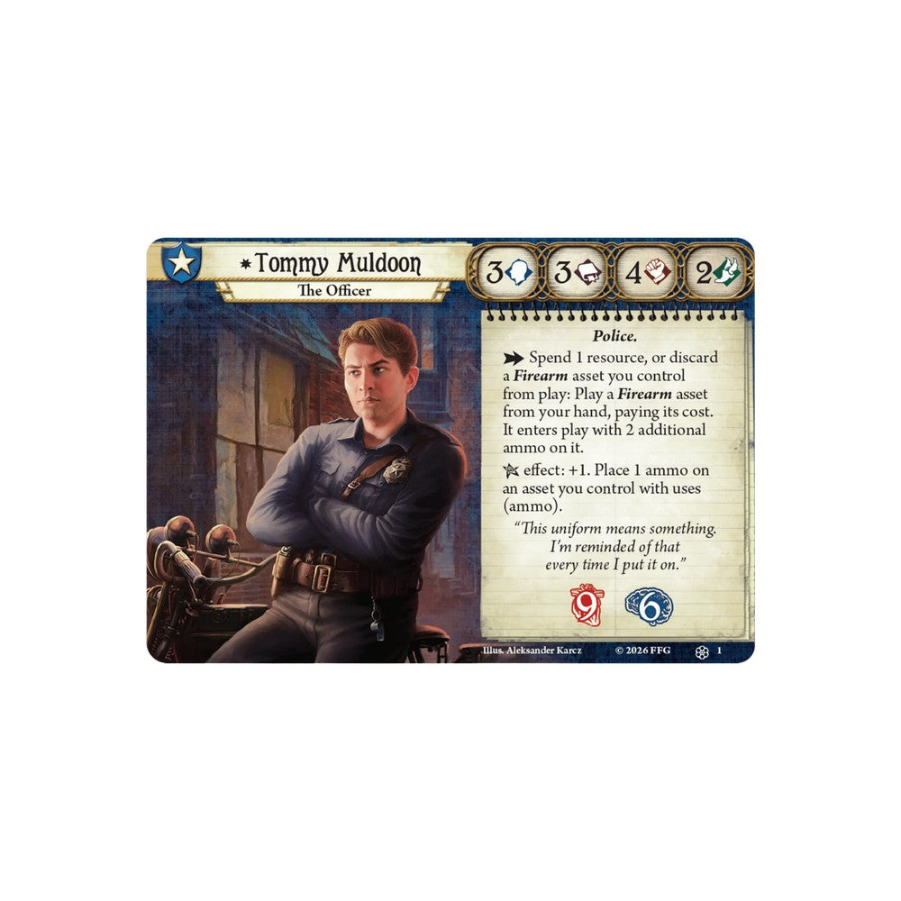 Tommy Muldoon Investigator Deck (Arkham Horror: The Card Game)