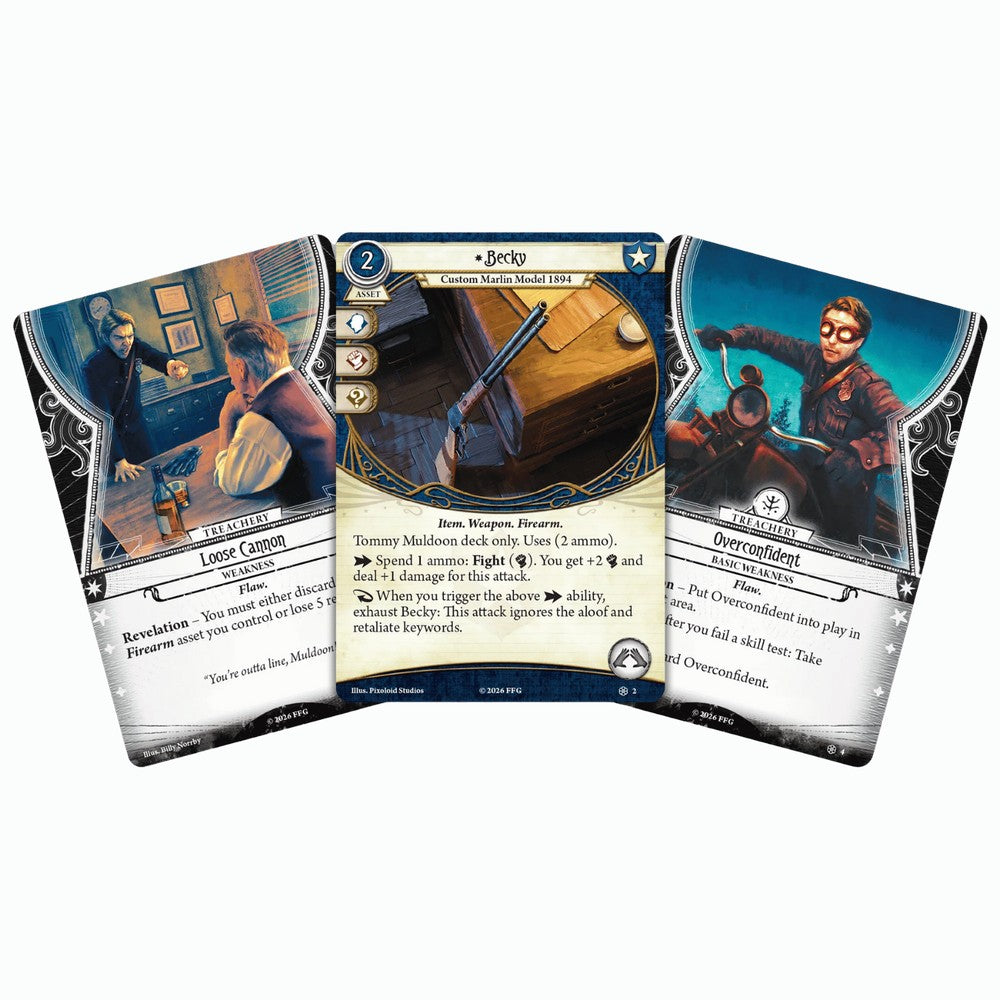 [PREORDER 17 APRIL] Tommy Muldoon Investigator Deck (Arkham Horror: The Card Game)