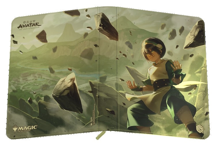 Toph - Zipfolio 360 (Magic: The Gathering Avatar: The Last Airbender)