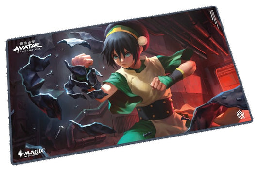Toph, The First Metalbender - Playmat (Magic: The Gathering Avatar: The Last Airbender)