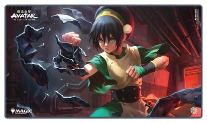 Toph, The First Metalbender - Playmat (Magic: The Gathering Avatar: The Last Airbender)