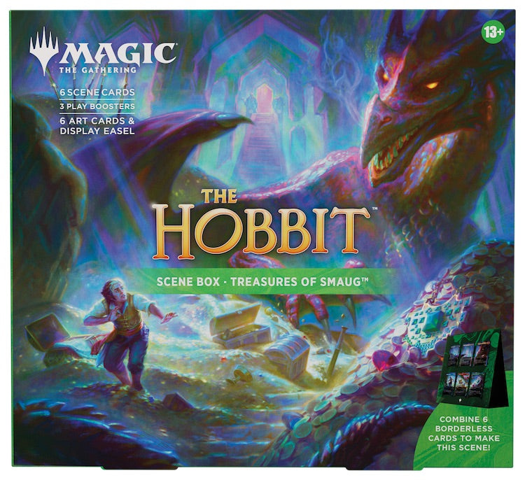 [PREORDER 7 AUG | PICKUP ONLY | 1 PER PERSON] Treasures of Smaug - Magic: The Gathering | The Hobbit Scene Box