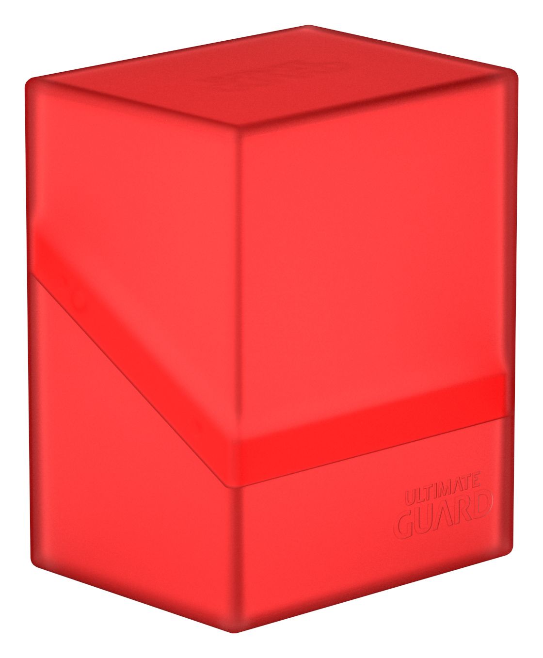 Ultimate Guard Boulder 80+ Standard Size Ruby Deck Box