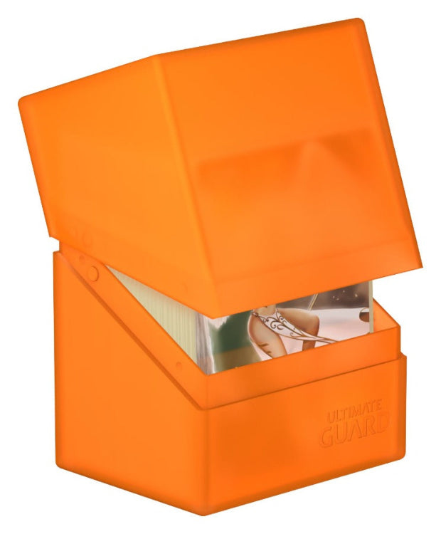 Ultimate Guard Boulder 80+ Standard Size Poppy Topaz Deck Box