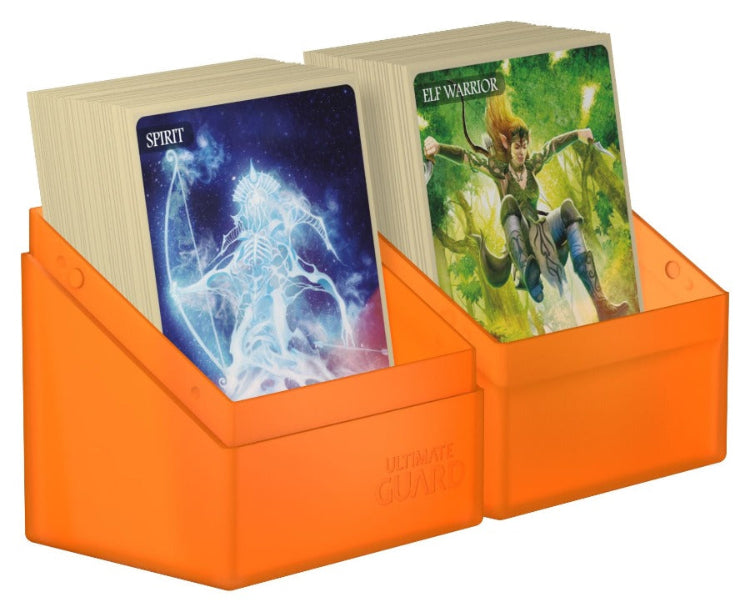 Ultimate Guard Boulder 80+ Standard Size Poppy Topaz Deck Box