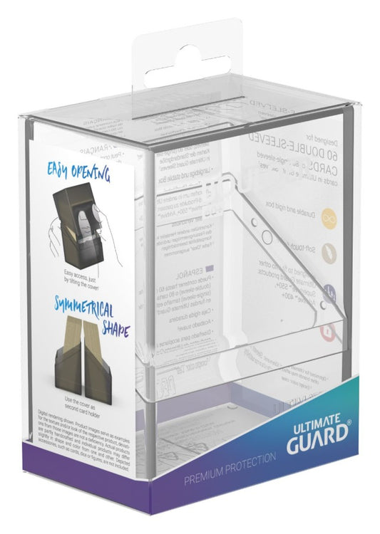 Ultimate Guard Boulder 60+ Standard Size Transparent Deck Box