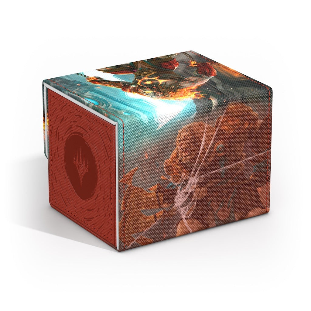 Ajani, Path of Vengeance - Sidewinder 100+ Deck Box (Magic: The Gathering | Reality Fracture)