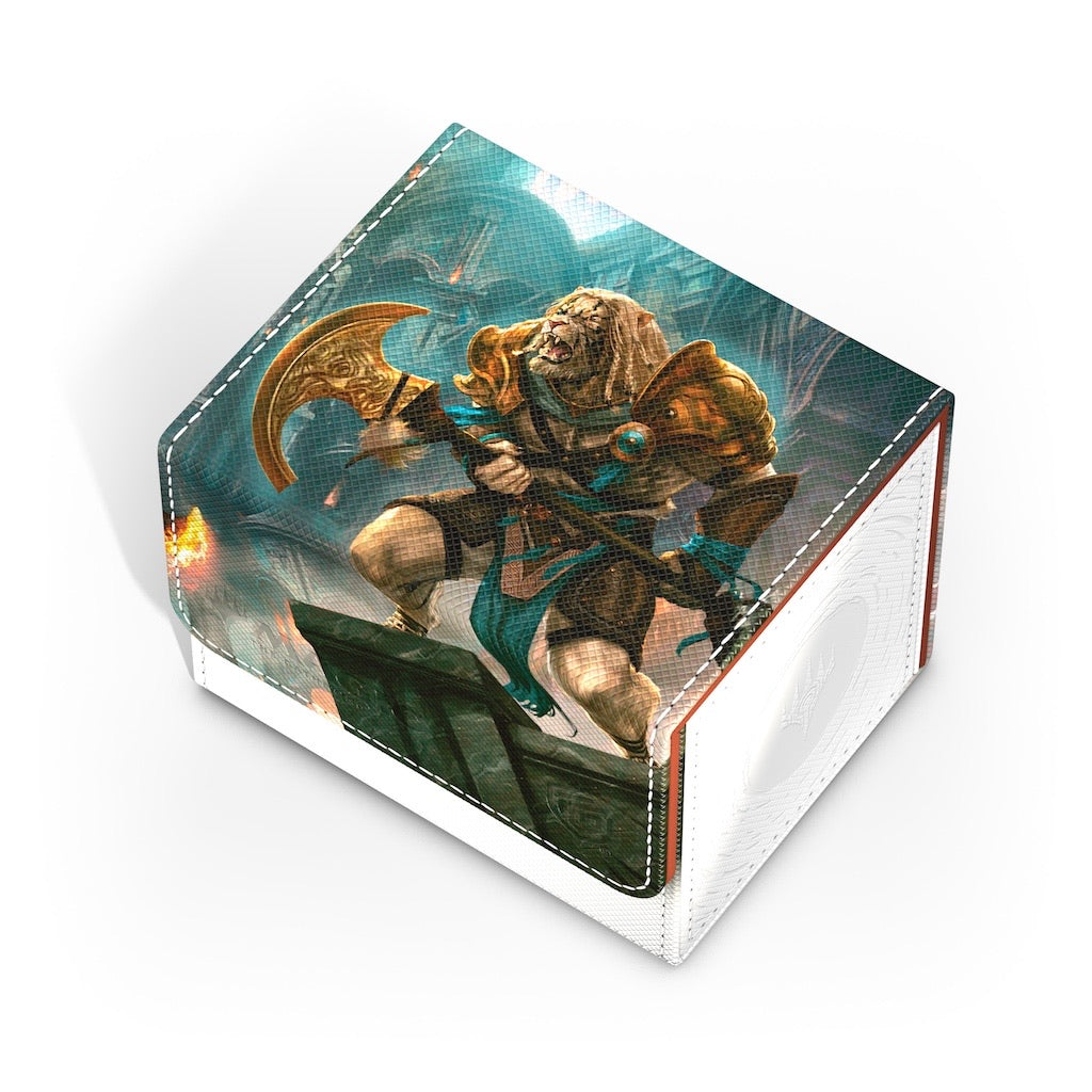 Ajani, Counterattack Leader - Sidewinder 100+ Deck Box (Magic: The Gathering | Reality Fracture)