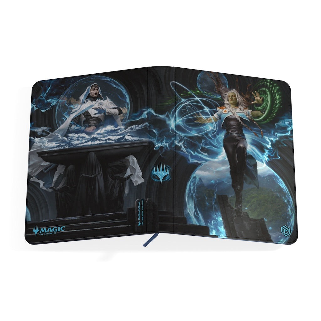 Jace, Reality Sculptor / Tam, The Possibility - Zipfolio 360 (Magic: The Gathering | Reality Fracture)
