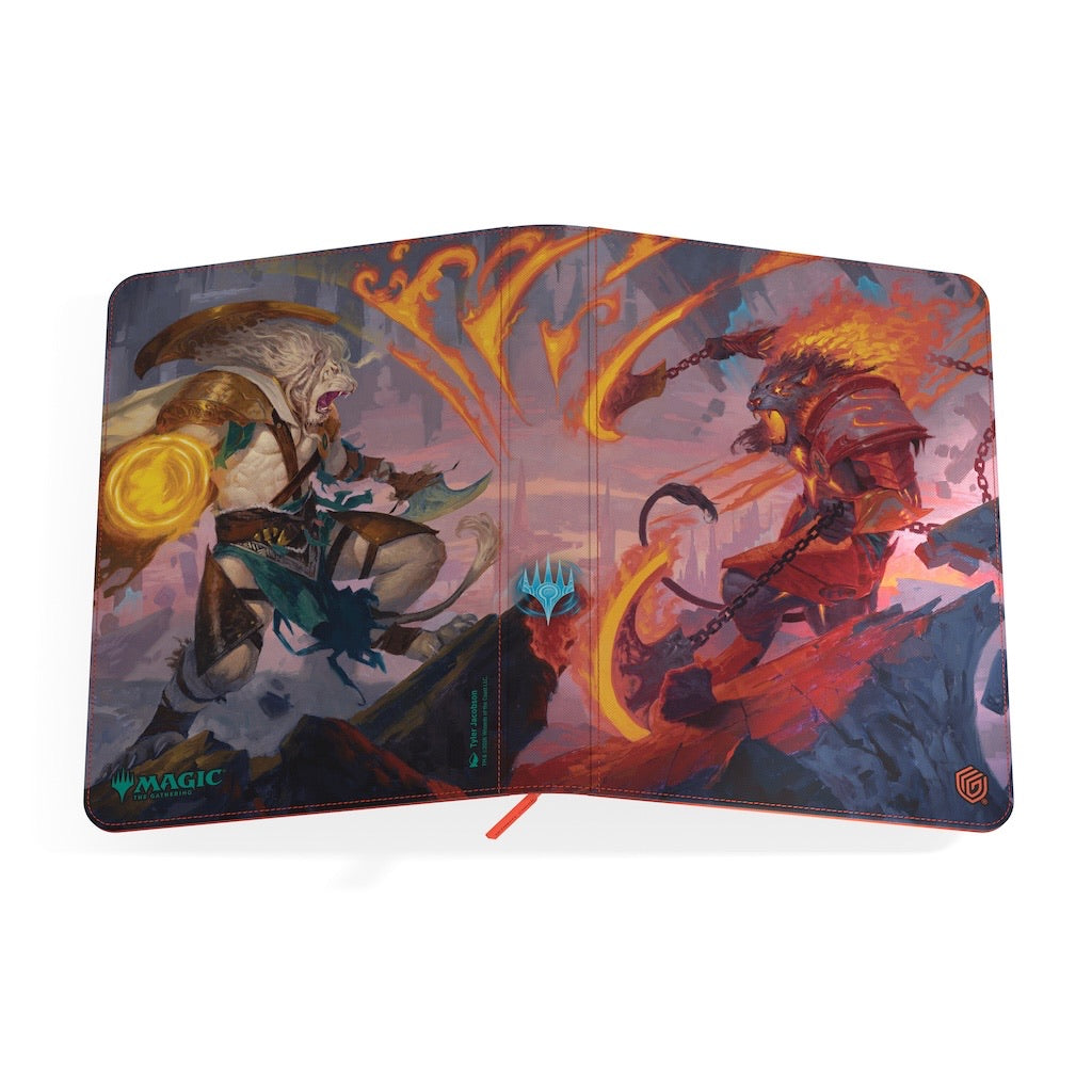 Ajani Resolute / Ajani Unrelenting - Zipfolio 360 (Magic: The Gathering | Reality Fracture)