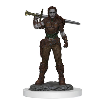 D&D Nolzur's Marvelous Miniatures: Orc Fighter (She/Her/They/Them)