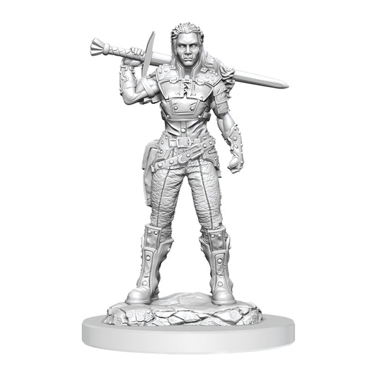 D&D Nolzur's Marvelous Miniatures: Orc Fighter (She/Her/They/Them)