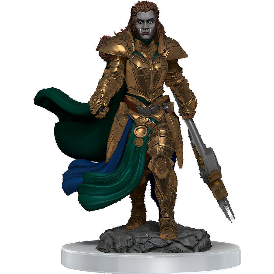 D&D Nolzur's Marvelous Miniatures: Orc Fighter (She/Her/They/Them)