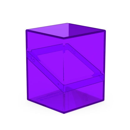 Ultimate Guard Clear Boulder 100+ Standard Size Deck Box - Amethyst