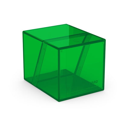 Ultimate Guard Clear Boulder 100+ Standard Size Deck Box - Emerald