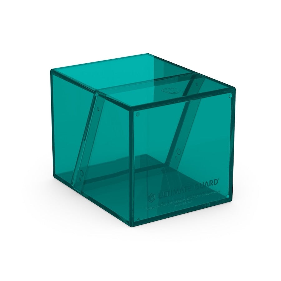 Ultimate Guard Clear Boulder 100+ Standard Size Deck Box - Malachite