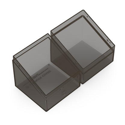 Ultimate Guard Clear Boulder 100+ Standard Size Deck Box - Onyx