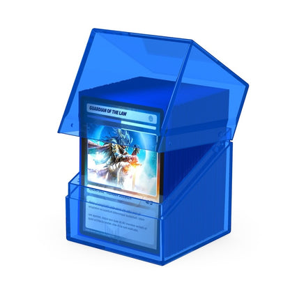 Ultimate Guard Clear Boulder 100+ Standard Size Deck Box - Sapphire