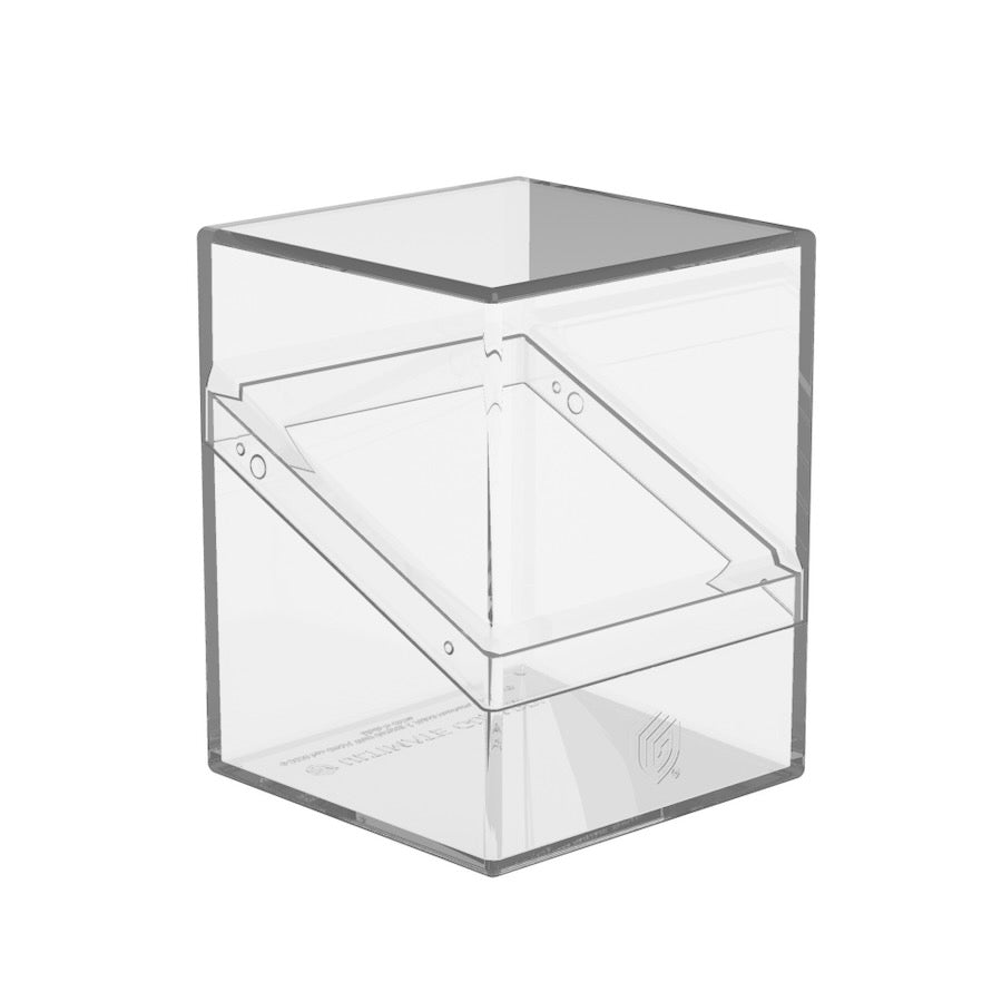 Ultimate Guard Clear Boulder 100+ Standard Size Deck Box - Transparent