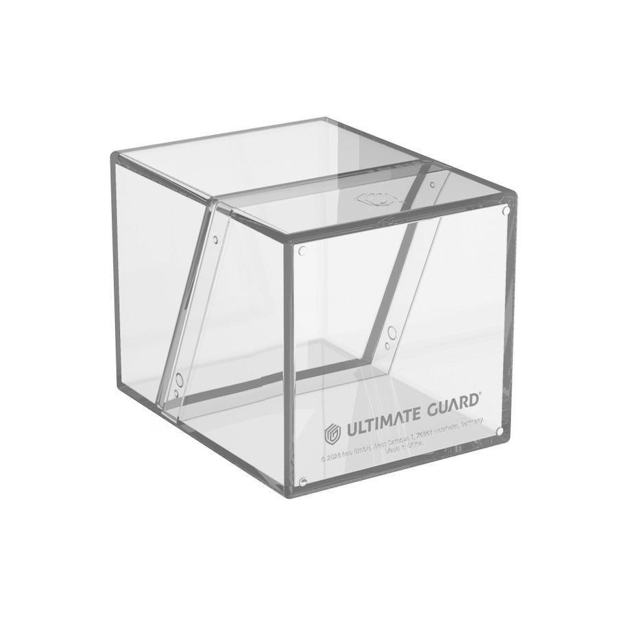 Ultimate Guard Clear Boulder 100+ Standard Size Deck Box - Transparent