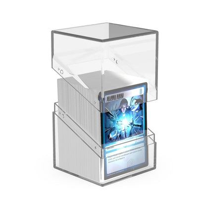 Ultimate Guard Clear Boulder 100+ Standard Size Deck Box - Transparent