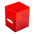 UltraPro: Glitter Satin Cube - Red Deckbox