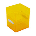 UltraPro: Glitter Satin Cube - Yellow Deckbox