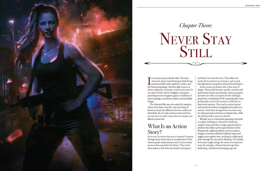 Vampire: The Masquerade 5th Edition Roleplaying Game Gehenna War Sourcebook