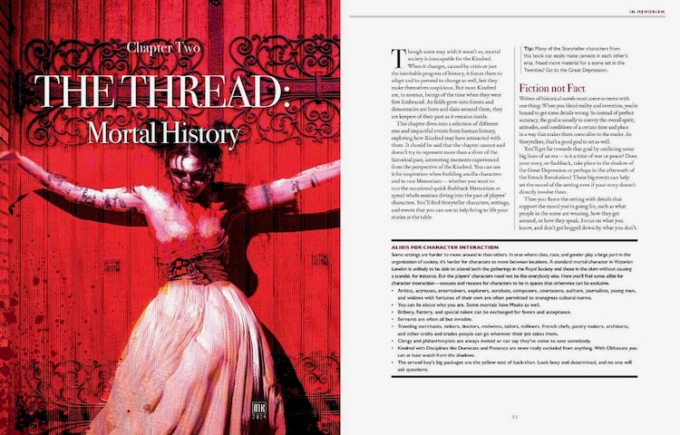 Vampire: The Masquerade 5th Edition Roleplaying Game In Memoriam Sourcebook