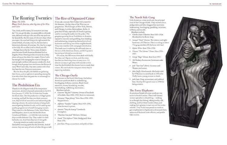 Vampire: The Masquerade 5th Edition Roleplaying Game In Memoriam Sourcebook