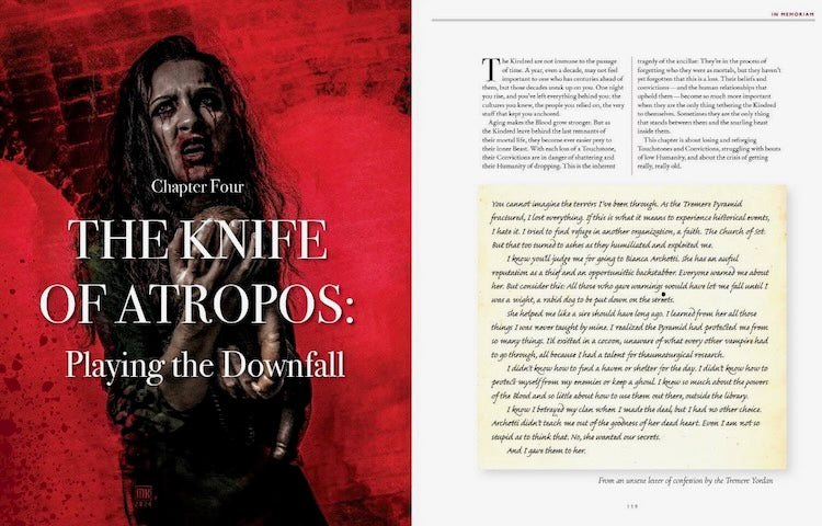 Vampire: The Masquerade 5th Edition Roleplaying Game In Memoriam Sourcebook