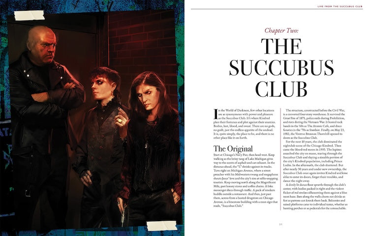 [DAMAGED] Vampire: The Masquerade 5th Edition Roleplaying Game Live from the Succubus Club Sourcebook