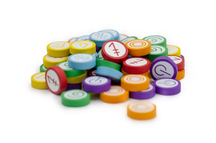 Vantage Wooden Skill Tokens