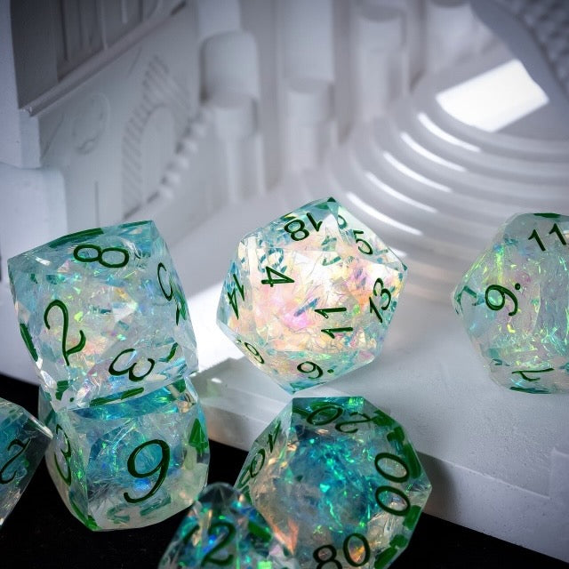Verdant Prism Dice Set