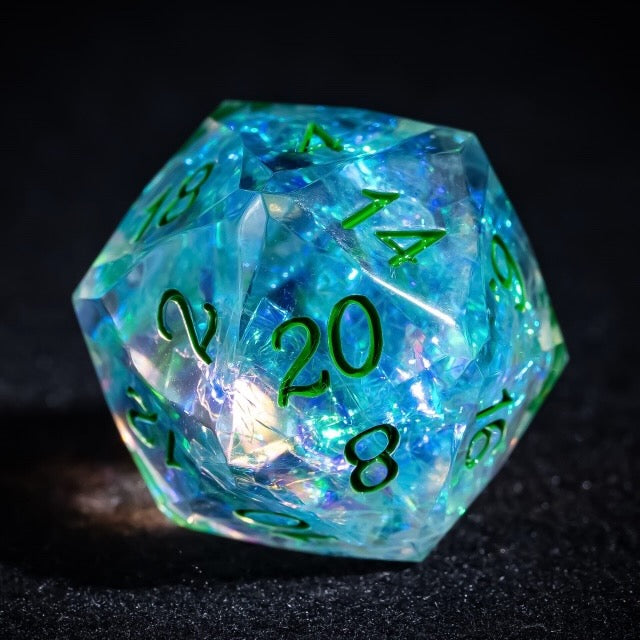 Verdant Prism Dice Set