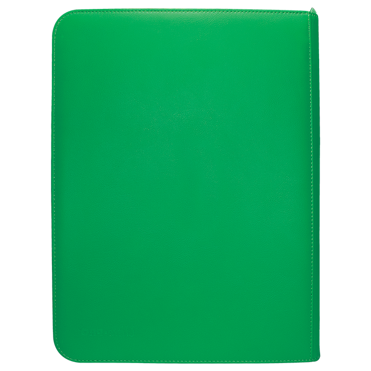 Vivid 9-Pocket Zippered PRO-Binder: Green
