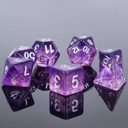 Voidborn Amethyst Dice Set