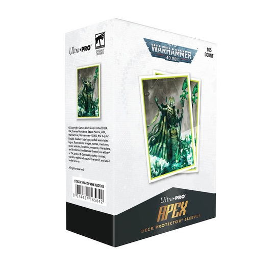 Warhammer 40,000 - Necrons 105ct APEX DECK PROTECTOR Sleeves