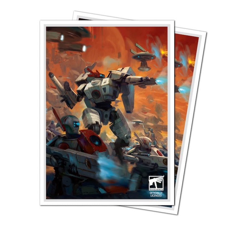 Warhammer 40,000 - T'au Empire 105ct APEX DECK PROTECTOR Sleeves