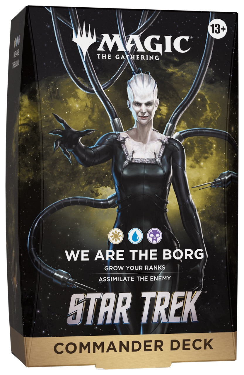 [PREORDER 6 NOVEMBER | 1 PER PERSON] We Are the Borg - Magic: The Gathering | Star Trek Commander Deck