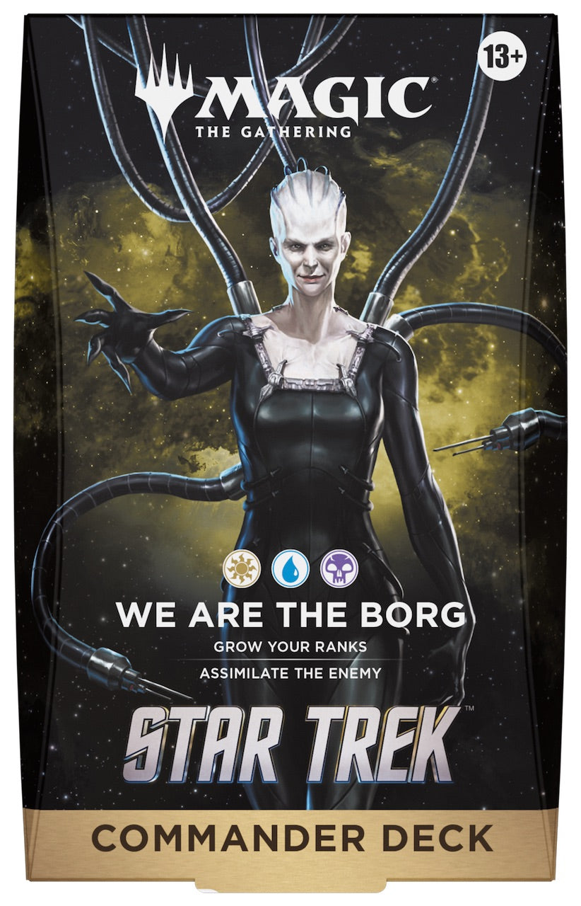 [PREORDER 6 NOVEMBER | 1 PER PERSON] We Are the Borg - Magic: The Gathering | Star Trek Commander Deck