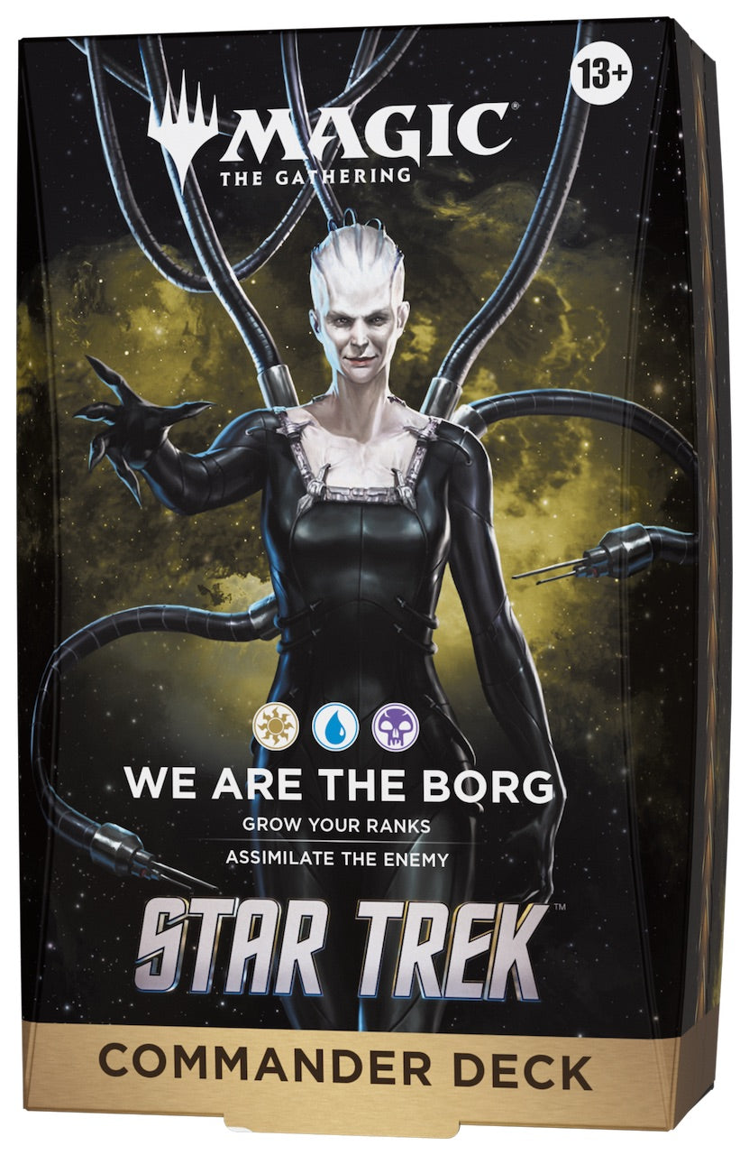 [PREORDER 6 NOVEMBER | 1 PER PERSON] We Are the Borg - Magic: The Gathering | Star Trek Commander Deck