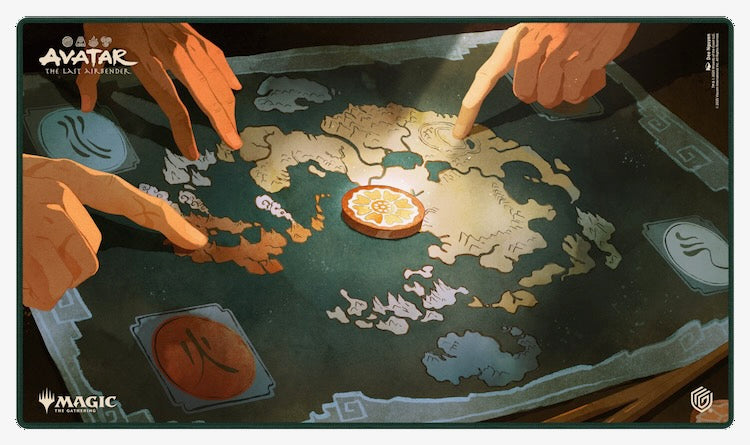 White Lotus Tile - Playmat (Magic: The Gathering Avatar: The Last Airbender)