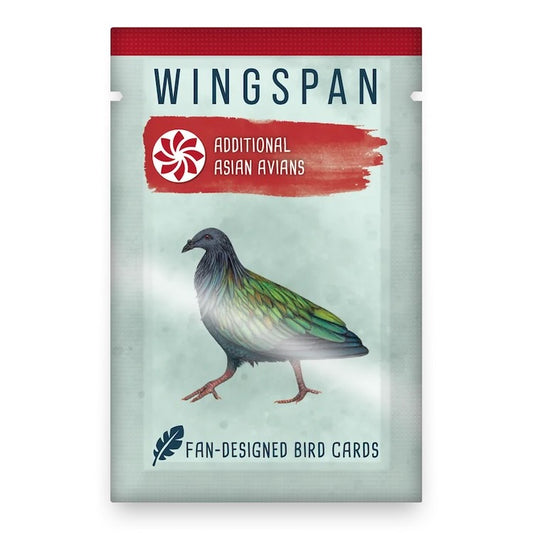 Wingspan Fan-Designed Bird Promo Pack: Additional Asian Avians