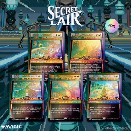 Winter Superdrop: Arcade Racers Rainbow Foil Edition