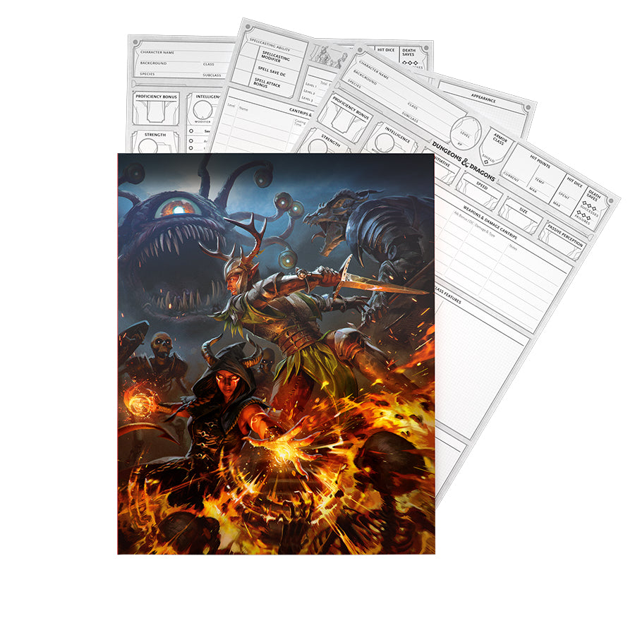 2024 Dungeons & Dragons Character Sheets
