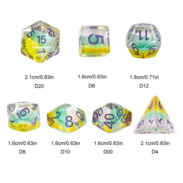 Wonderland Cafe Dice Set