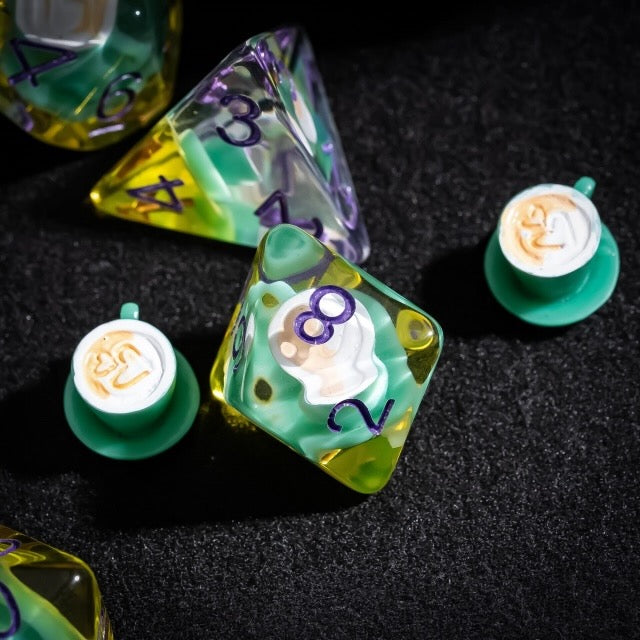 Wonderland Cafe Dice Set