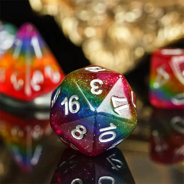PRIDE FLAG Dice - Rainbow Dice Set