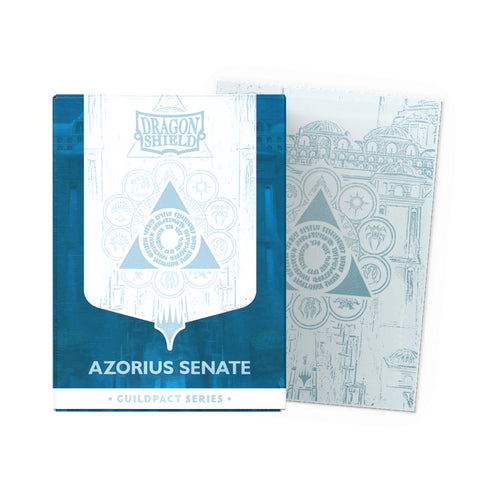 Dragon Shield - Azorius Senate (Guildpact Series) - Matte Dual Art Sleeves - Standard Size